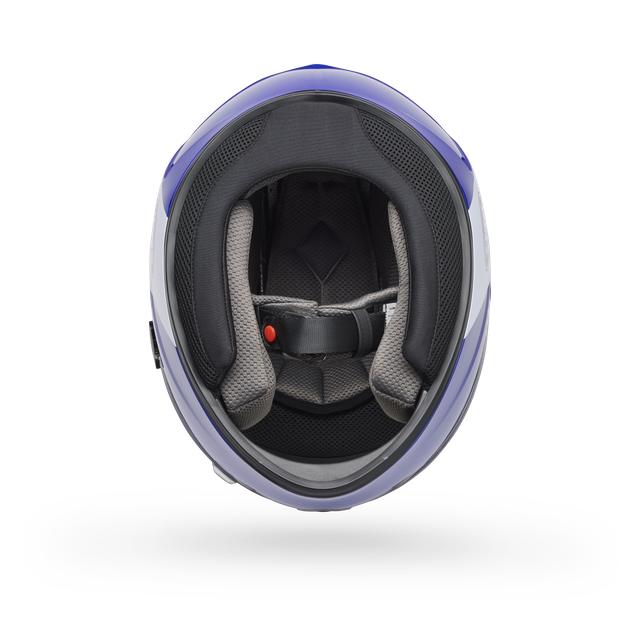 Casco Moto Bell Qualifier Clip Azul - Image 2