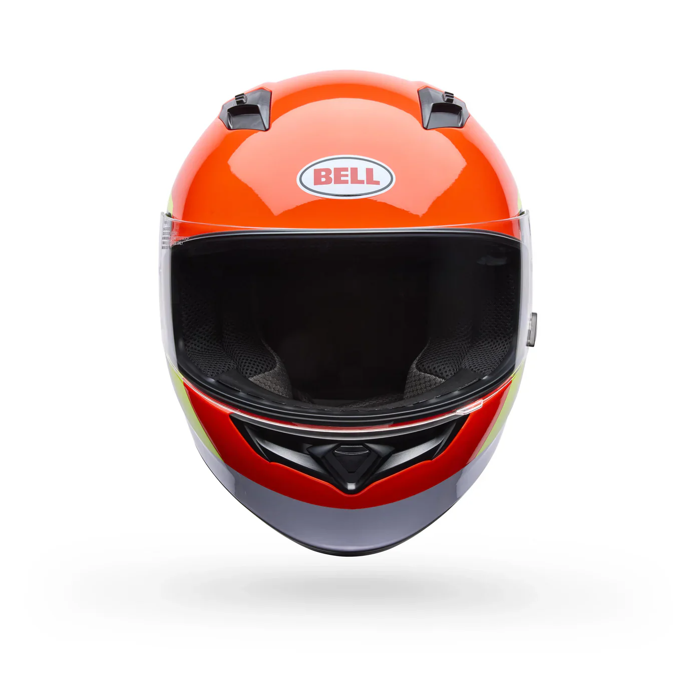 Casco Moto Bell Qualifier Vibe Naranjo - Image 4