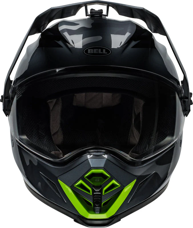 Casco Moto Calle Bell MX-9 Adventure Mips Alpine Gris Verde - Image 3