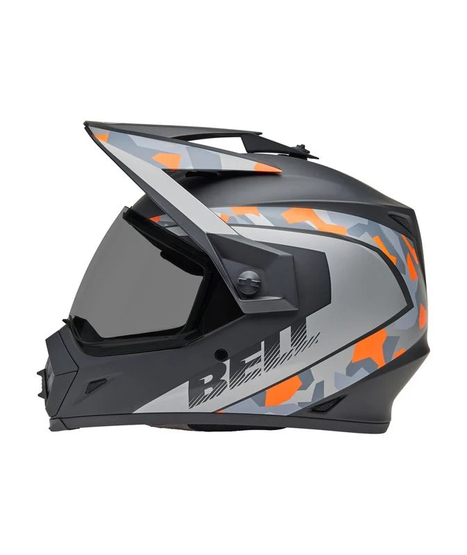 Casco Moto Calle Bell PS MX-9 Adventure MIPS Mesa Negro/Naranjo - Image 4