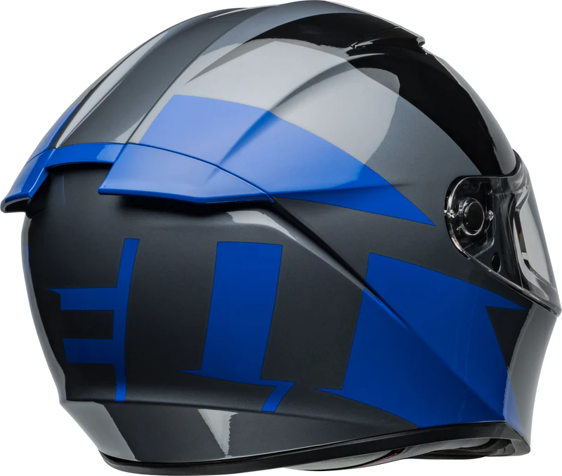Casco Moto Calle Bell Lithium Shear Negro/Azul - Image 6