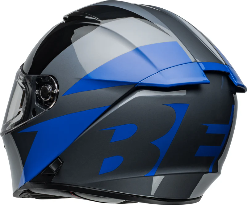 Casco Moto Calle Bell Lithium Shear Negro/Azul - Image 7