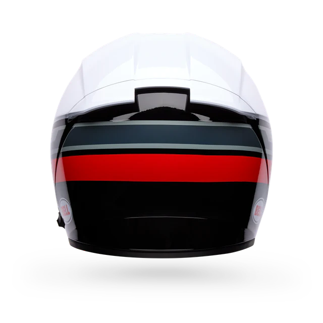 Casco Moto Calle Lithium Motion Blanco/Negro Certificado QR Bell - Image 4