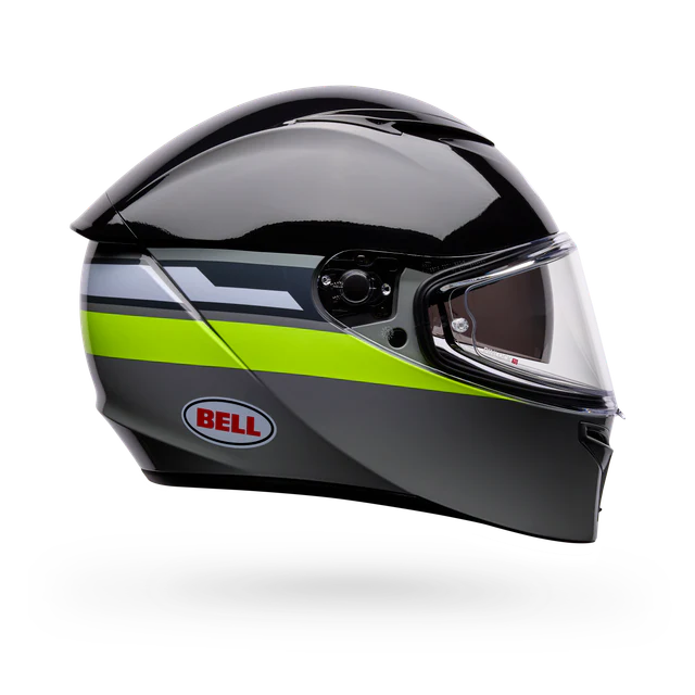 Casco Moto Calle Lithium Motion Gris Certificado QR Bell - Image 2