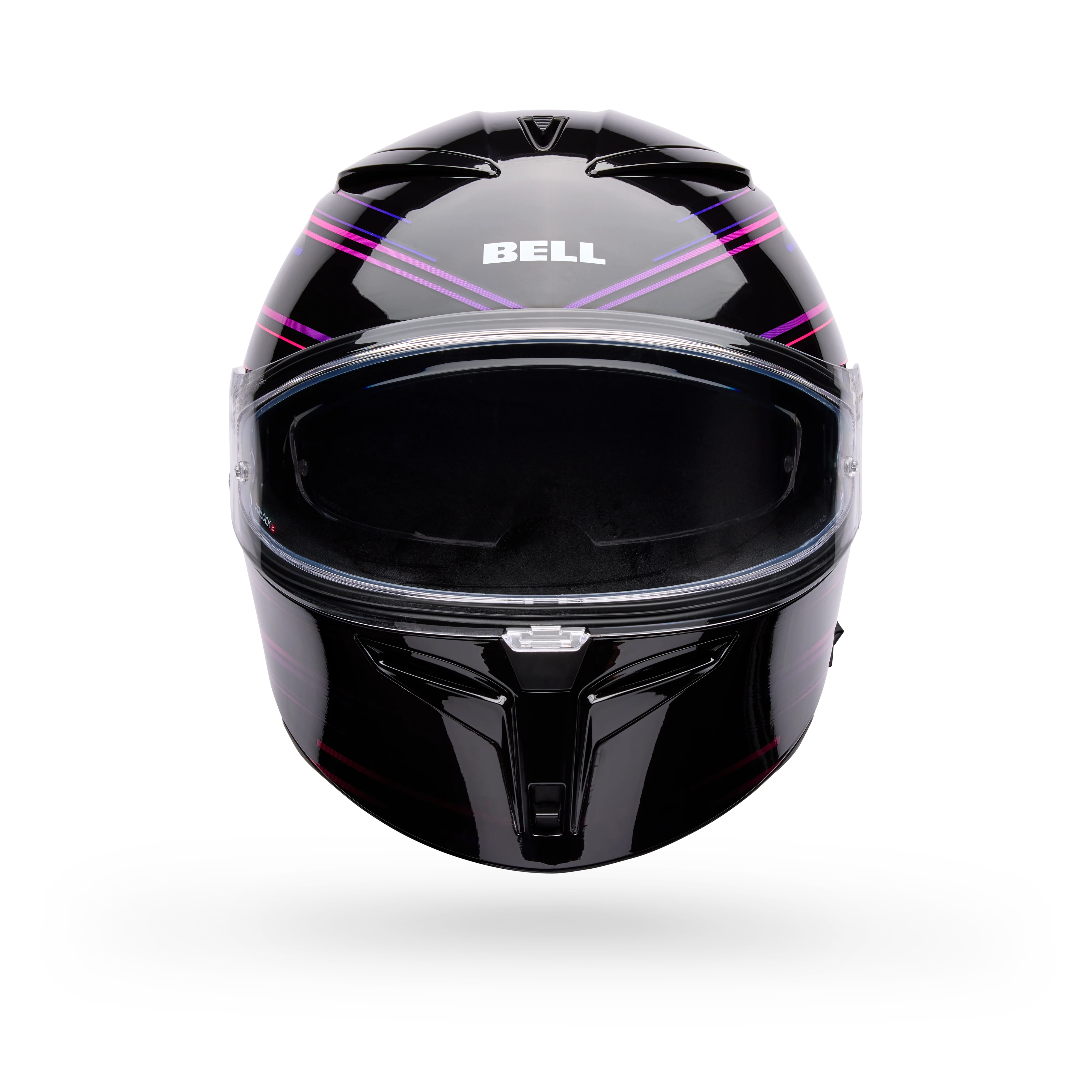 Casco Moto Calle Lithium Velo Negro/Blanco Certificado QR Bell - Image 3