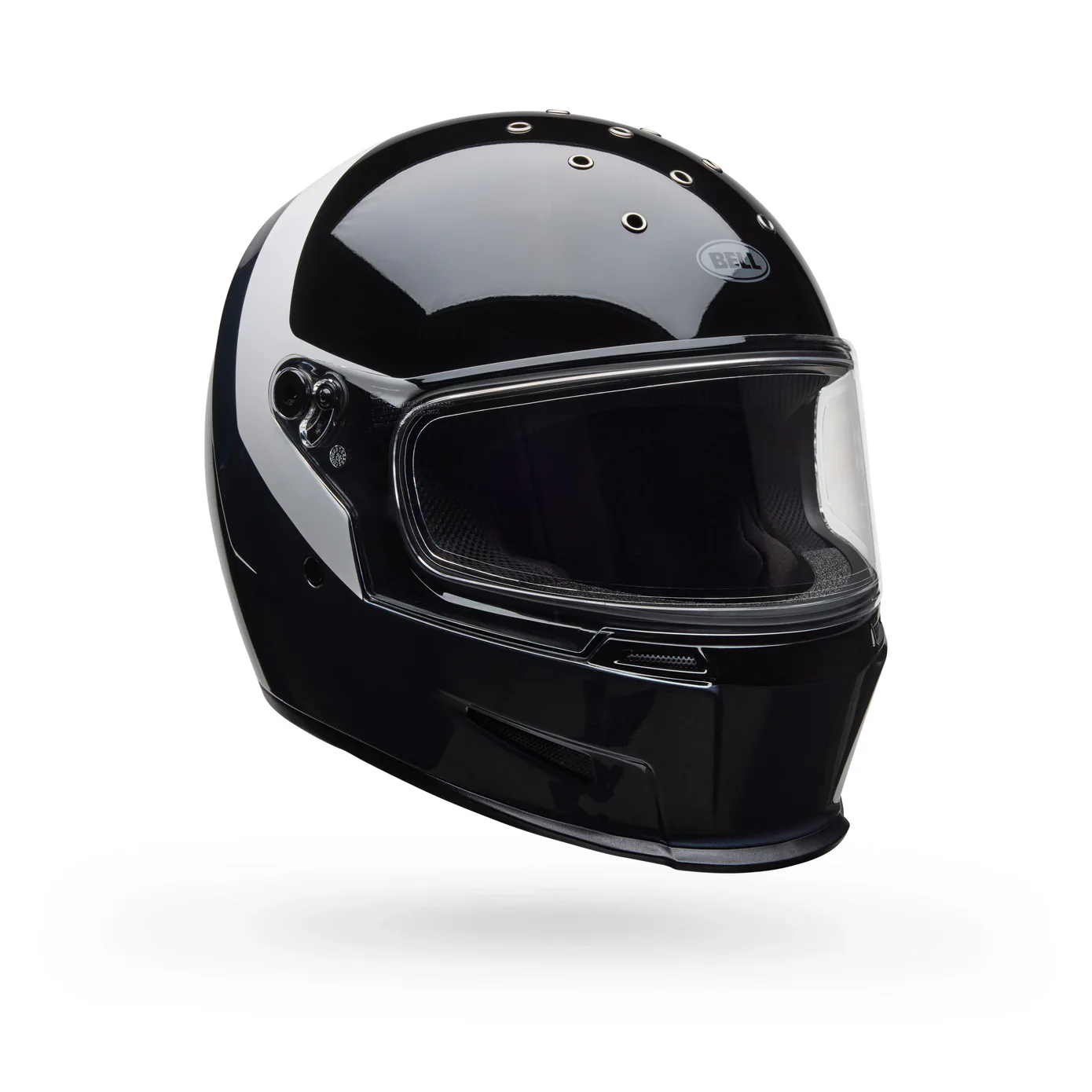 Casco Moto Bell Eliminator Menace Negro