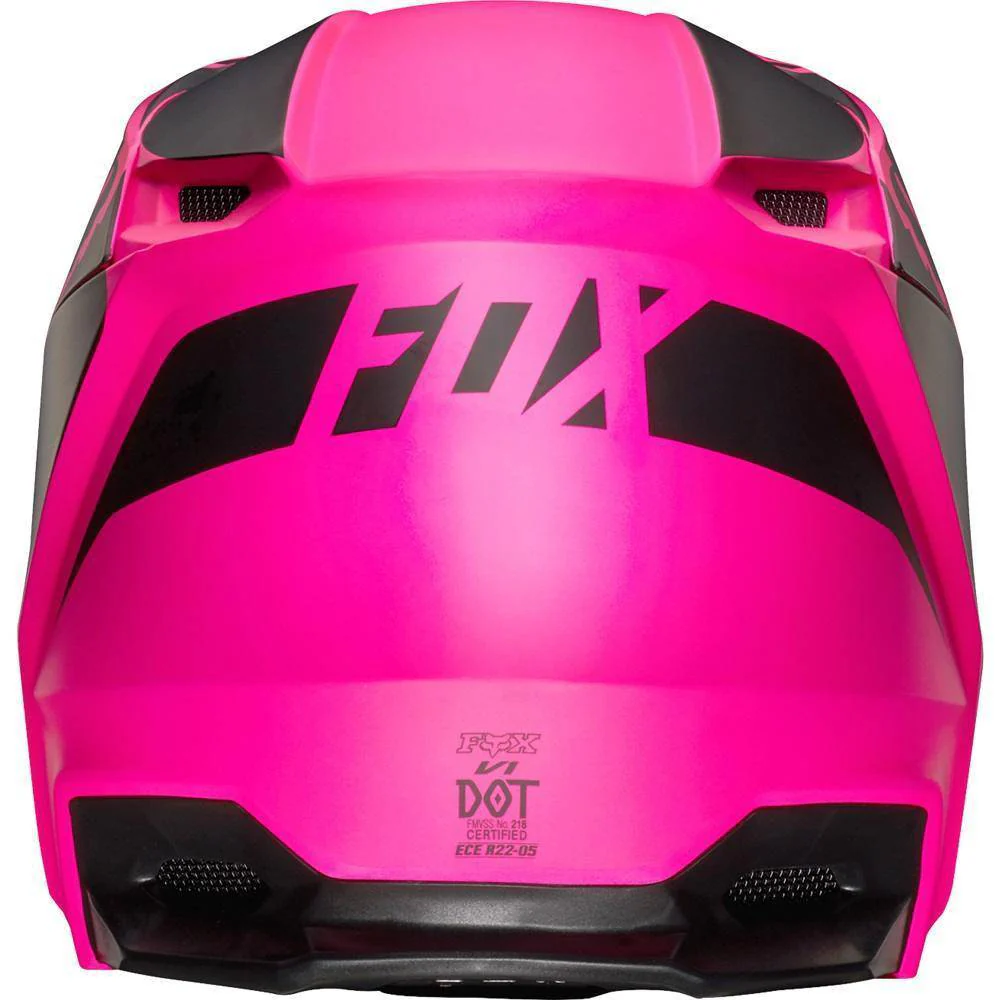 Casco Moto Mujer V1 Przm Rosado Fox Racing. - Image 4