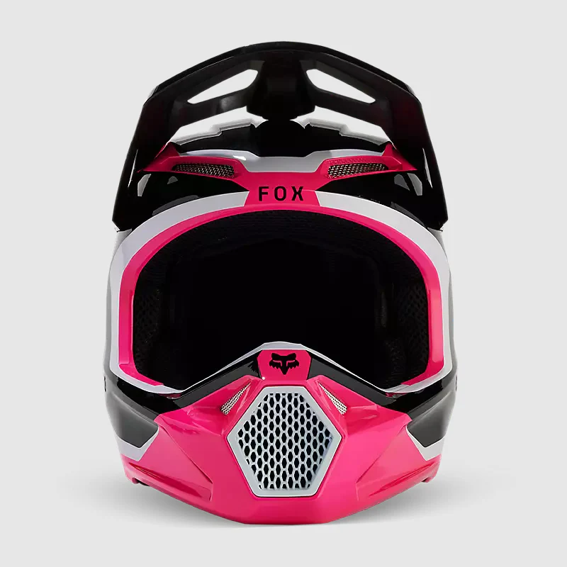 Casco Moto Niño V1 Nitro Rosado Fox - Image 3