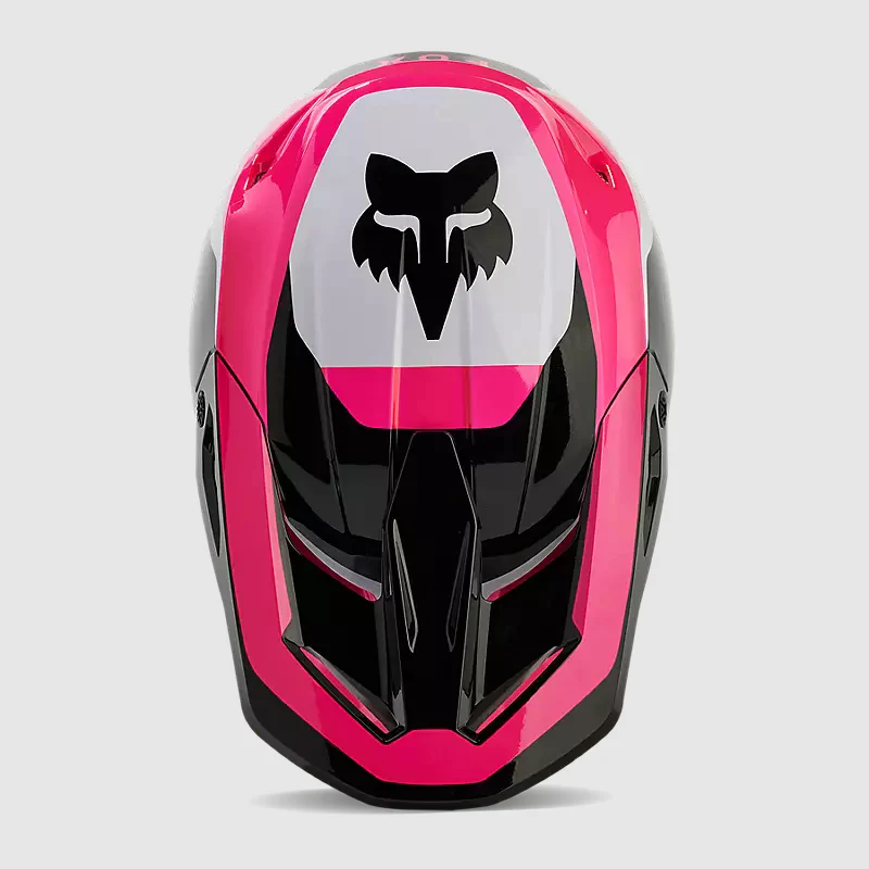 Casco Moto Niño V1 Nitro Rosado Fox - Image 4