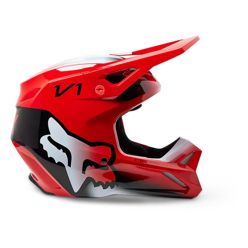 Casco Moto Niño V1 Toxsyk Rojo Fox - Image 2