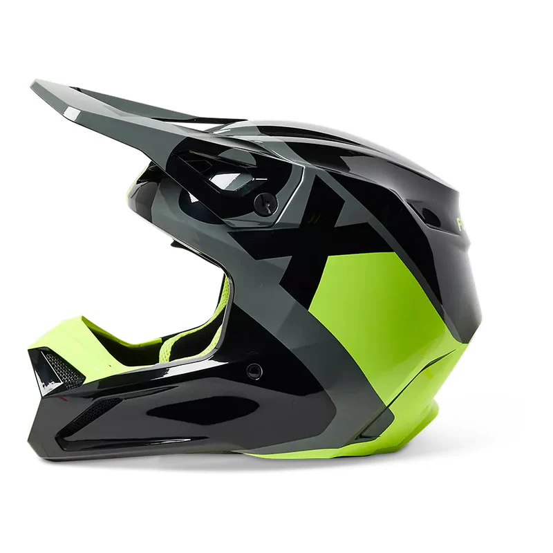 Casco Moto Niño V1 Xpozr Negro Fox - Image 3