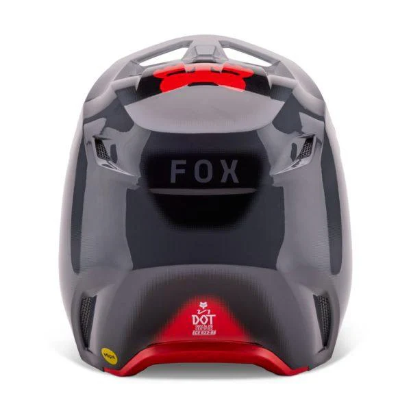 Casco Moto V1 Interfere Gris/Rojo Fox - Image 5