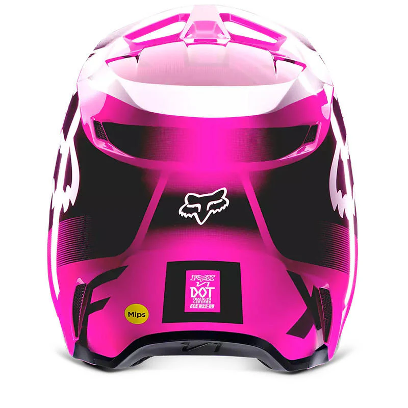 Casco Moto V1 Leed Rosado Fox - Image 6