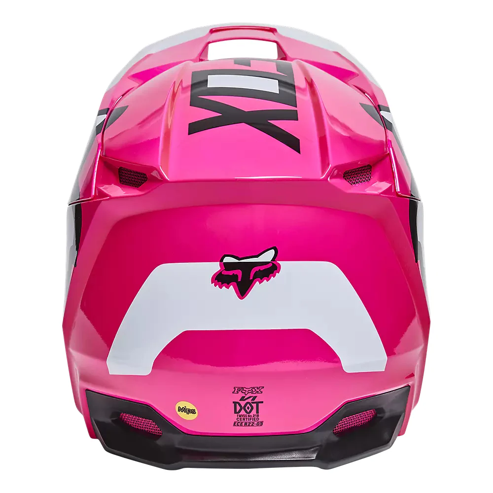 Casco Moto V1 Lux Rosado Fox - Image 4