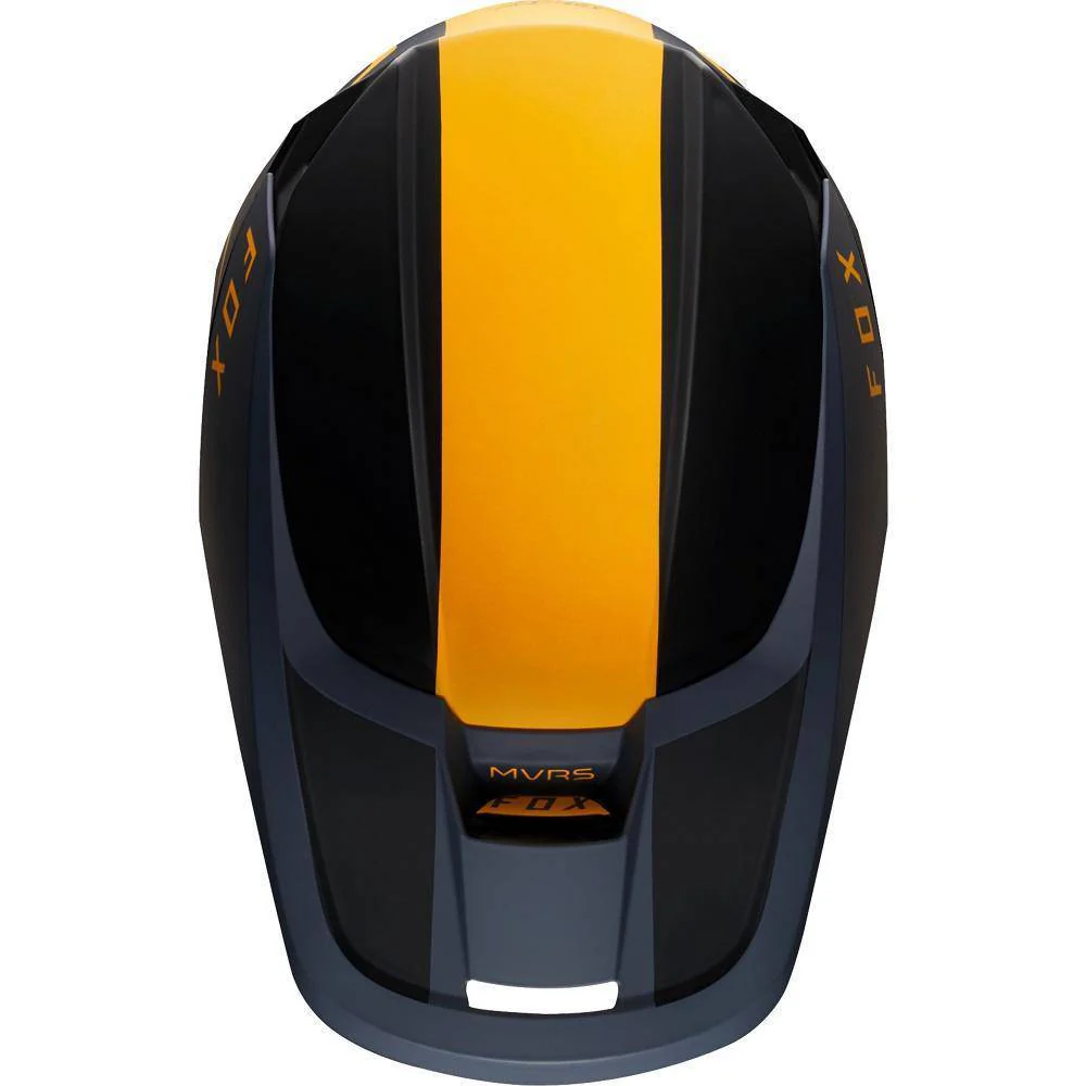 Casco Moto V1 Mata Azul Amarillo Fox Racing. - Image 3