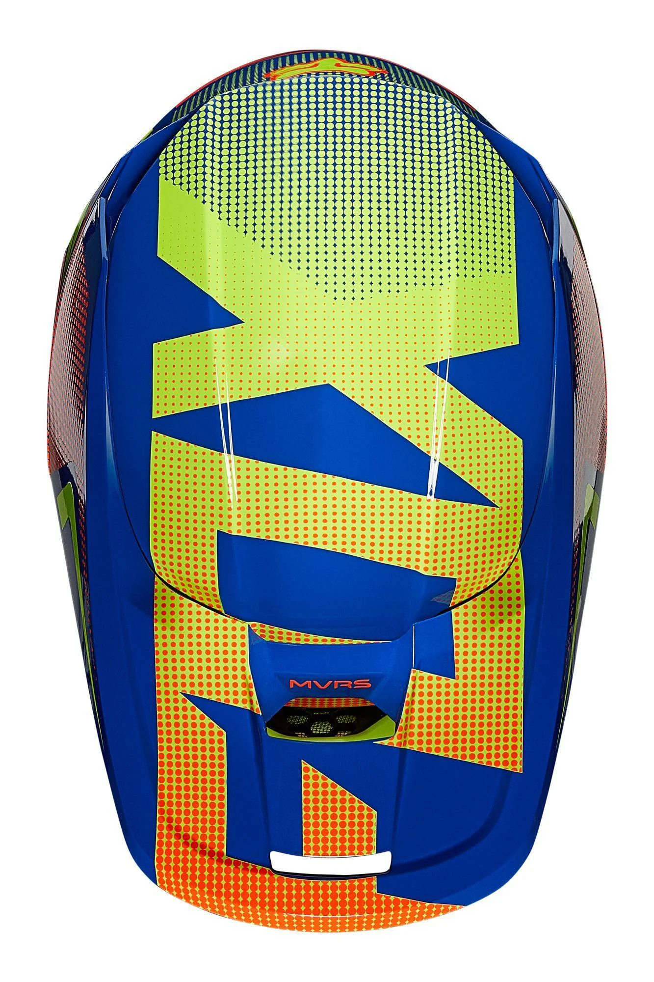 Casco Moto V1 Niño Oktiv Azul Fox Racing - Image 3