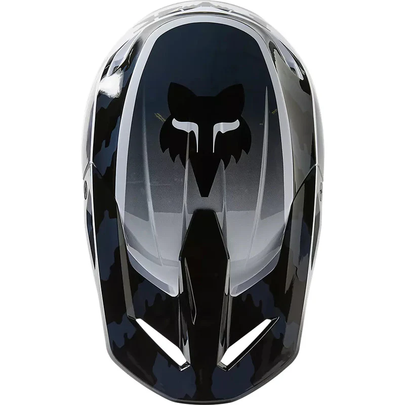 Casco Moto V1 Nuklr Negro/Blanco Fox - Image 4