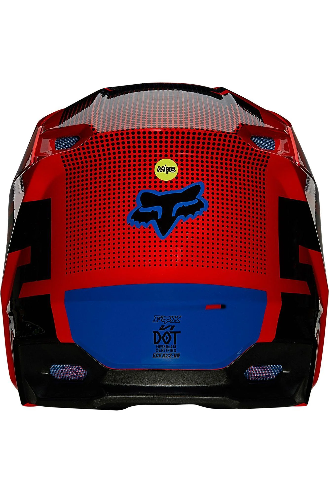 Casco Moto V1 Oktiv Rojo Fox Racing - Image 4