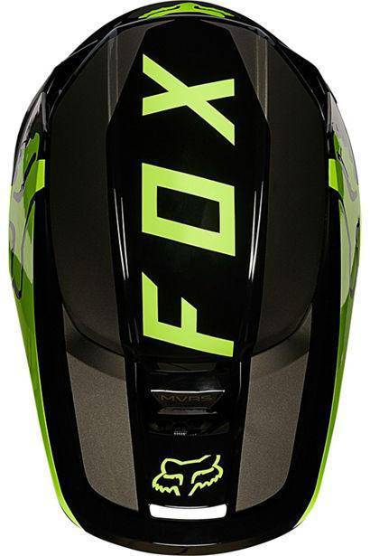 Casco Moto V1 Revn Amarillo Fluor Fox Racing - Image 3