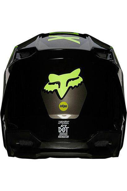 Casco Moto V1 Revn Amarillo Fluor Fox Racing - Image 5