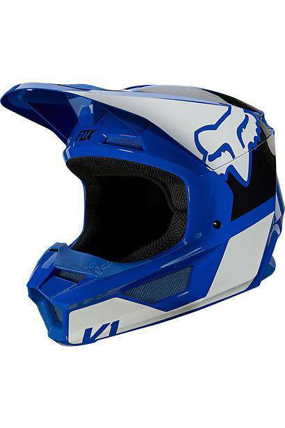 Casco Moto V1 Revn Azul Fox Racing - Image 2