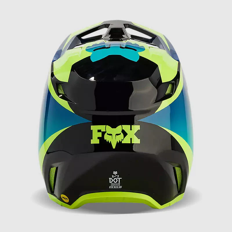 Casco Moto V1 Streak Negro/Amarillo Fox - Image 5