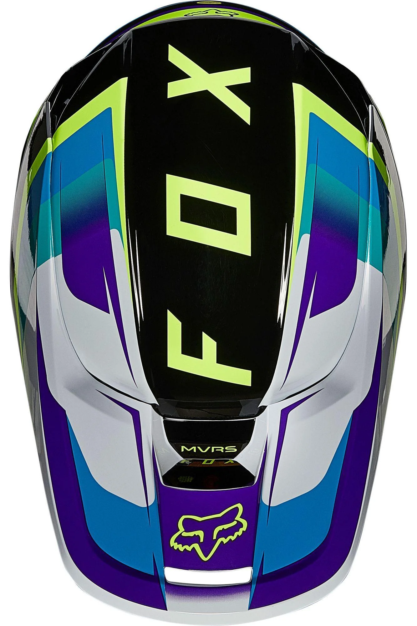 Casco Moto V1 Tro Aqua Fox Racing - Image 3