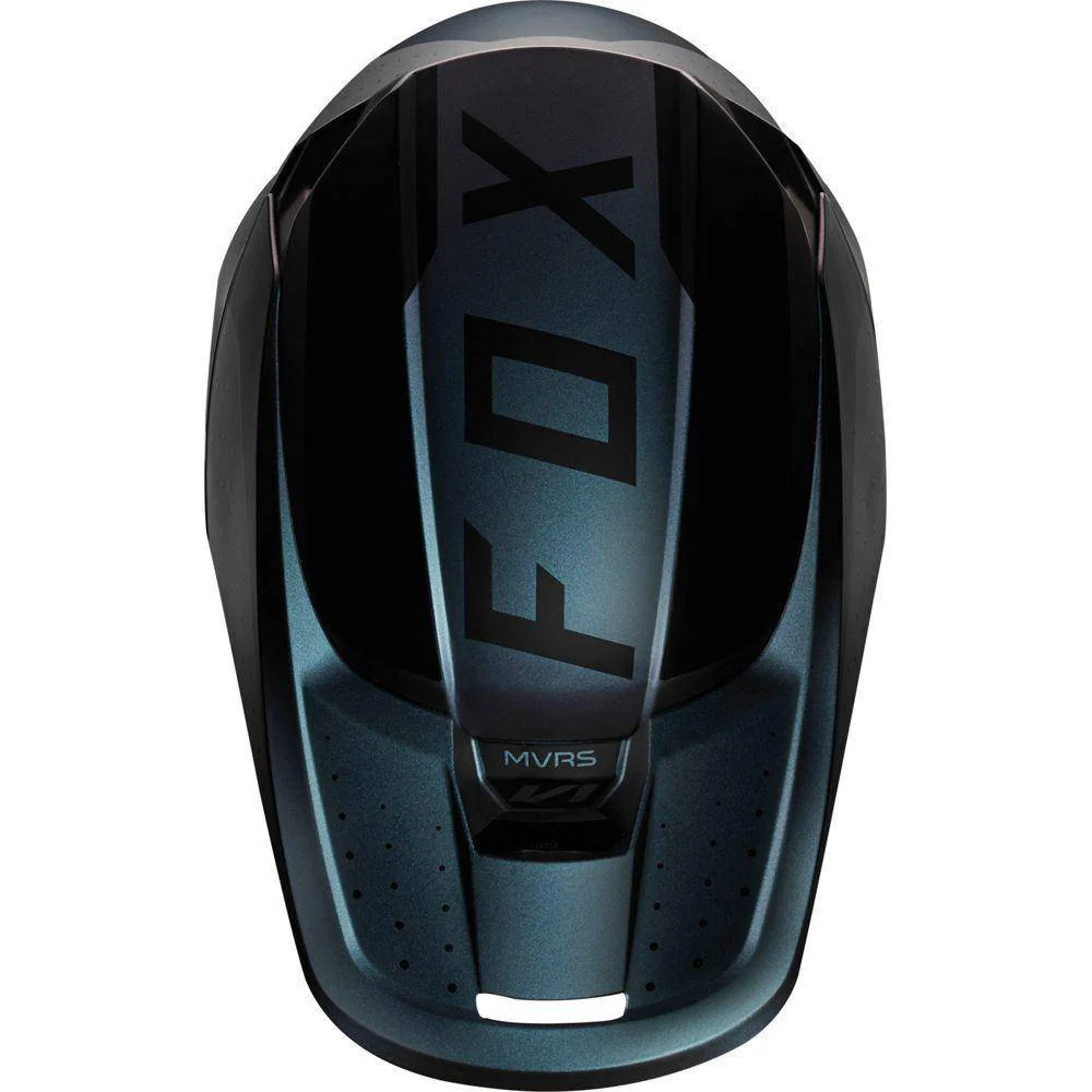 Casco Moto V1 Weld Negro Iridium Fox Racing - Image 3