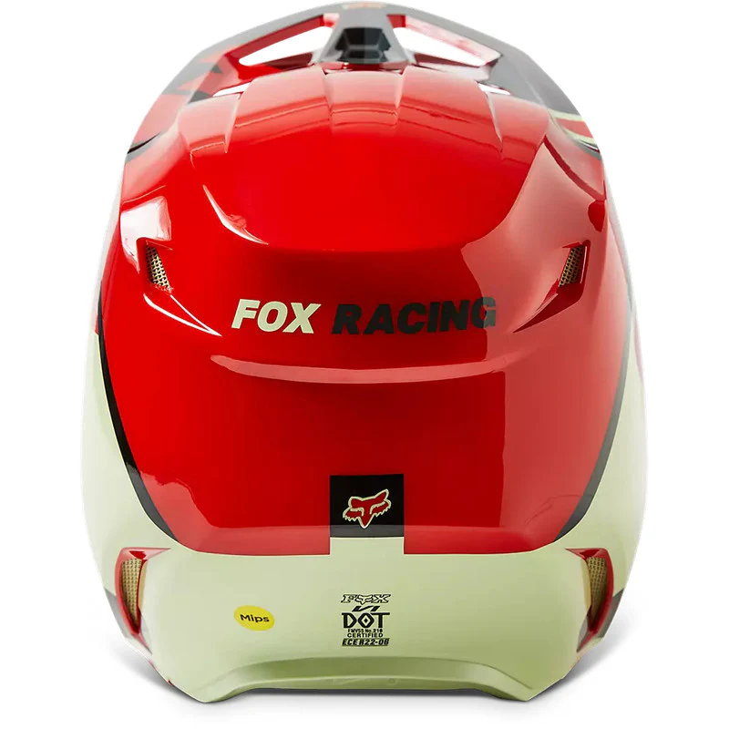 Casco Moto V1 Xpozr Rojo Fox - Image 6
