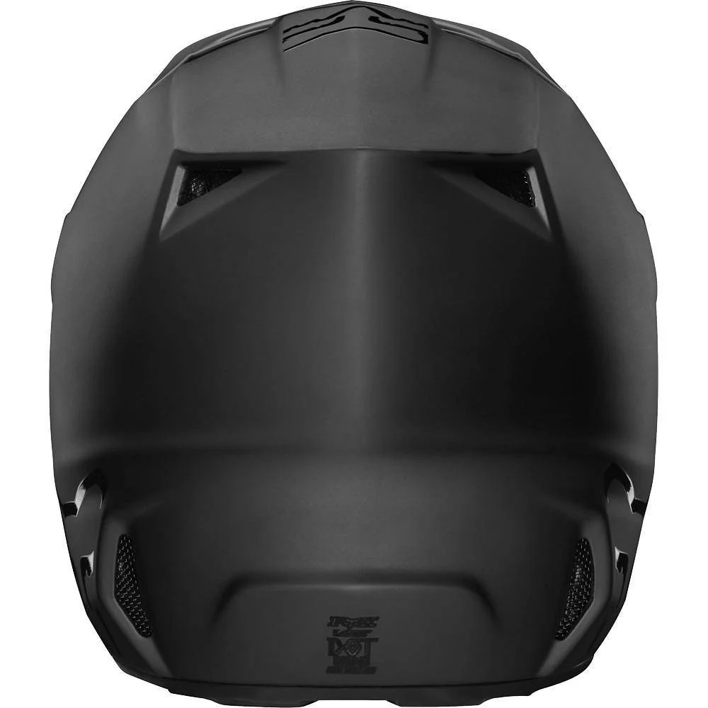 Casco Moto V2 Matte Black Negro Matte Fox Racing. - Image 5