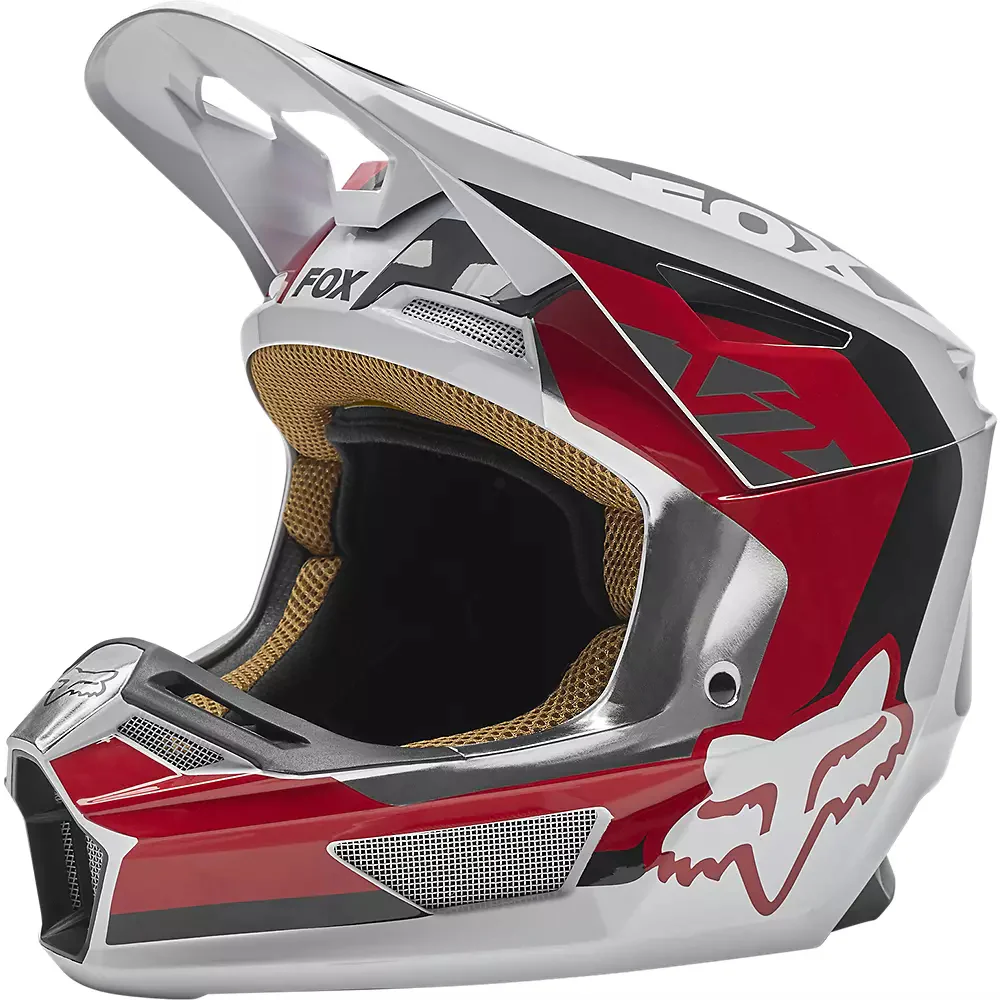 Casco Moto V2 Paddox Rojo Fox Racing - Image 2