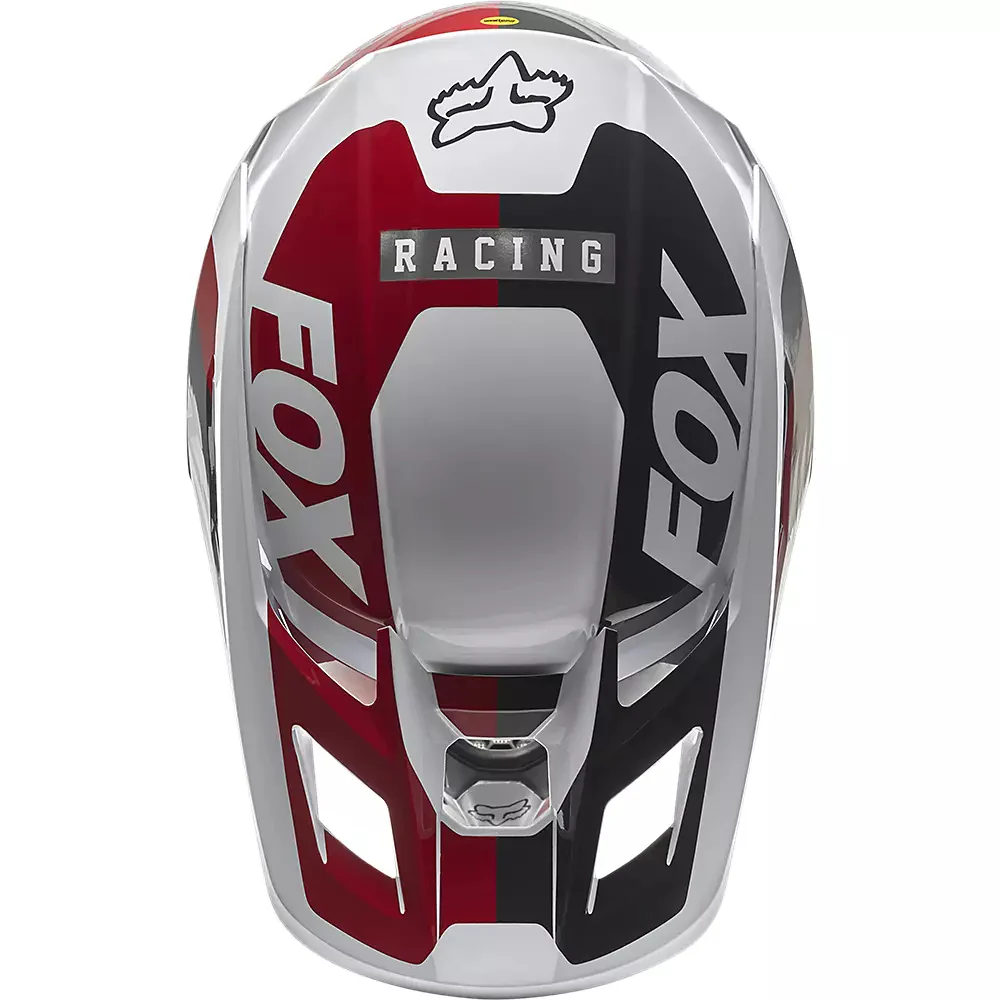 Casco Moto V2 Paddox Rojo Fox Racing - Image 3