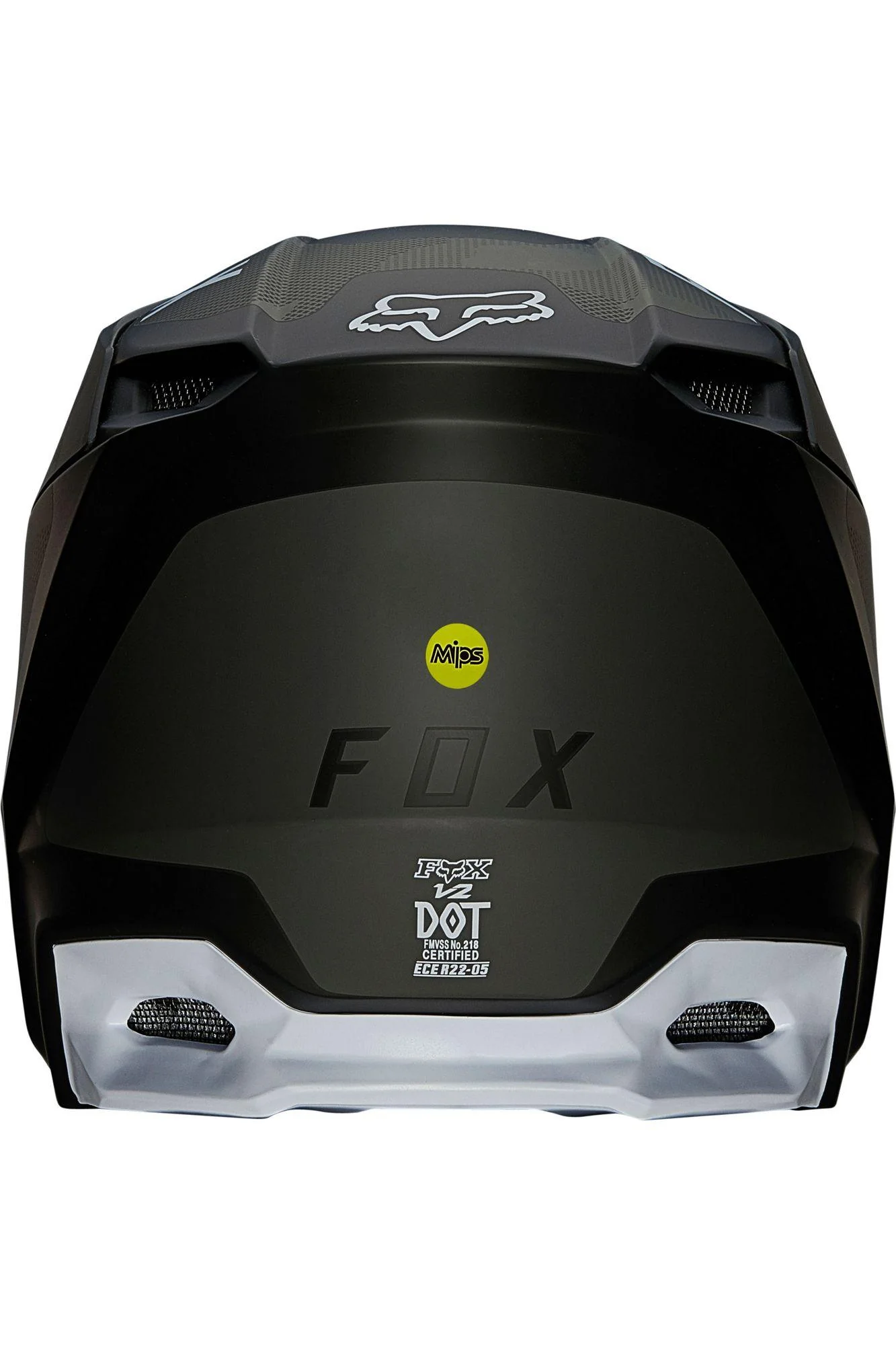 Casco Moto V2 Speyer Negro Fox Racing - Image 4