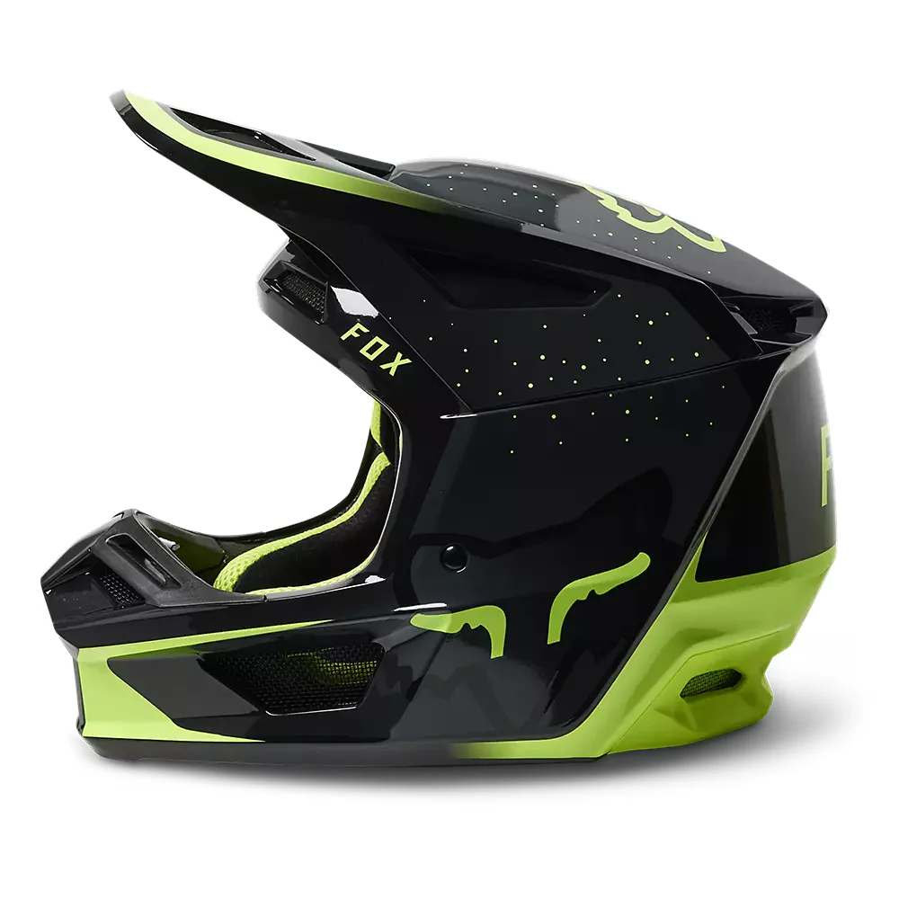 Casco Moto V2 Vizen Amarillo Fox - Image 3