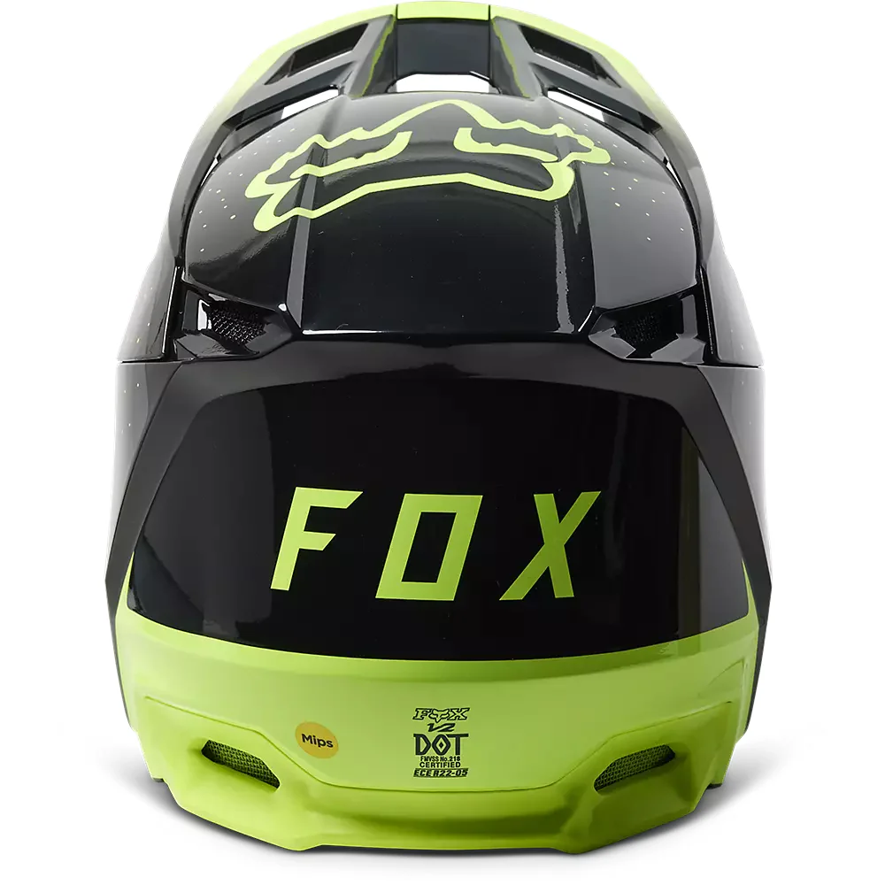 Casco Moto V2 Vizen Amarillo Fox - Image 6