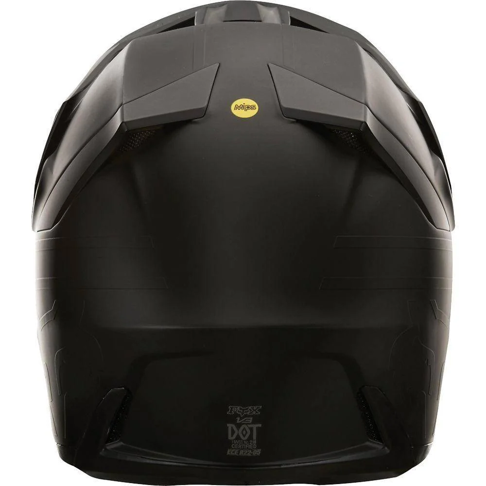 Casco Moto V3 Matte Carbon Fox Racing. - Image 3
