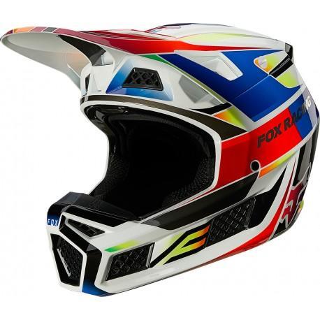 Casco Moto V3 Pigment Multicolor Fox Racing - Image 2