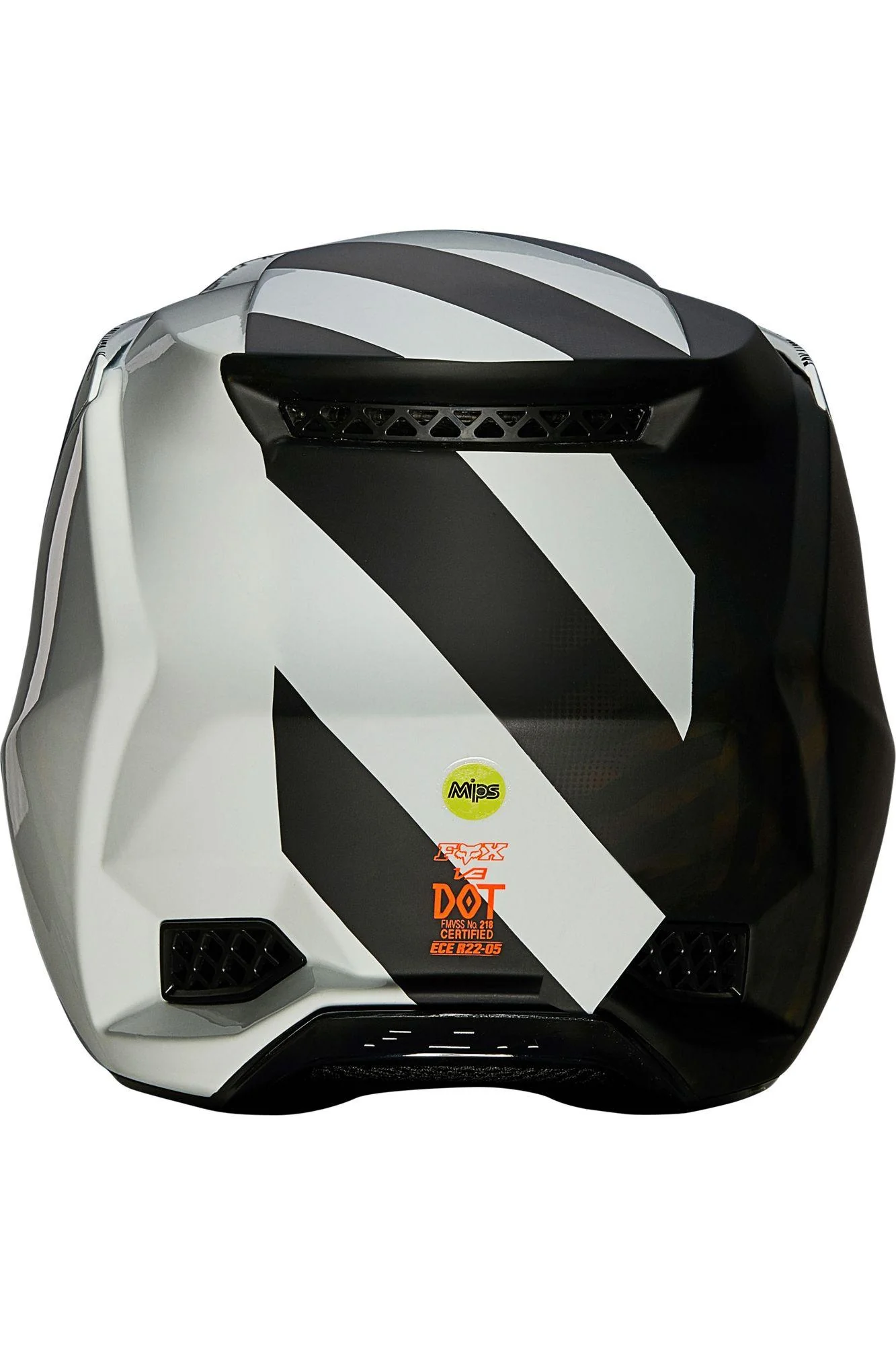 Casco Moto V3 Rigz Negro Fox Racing - Image 4