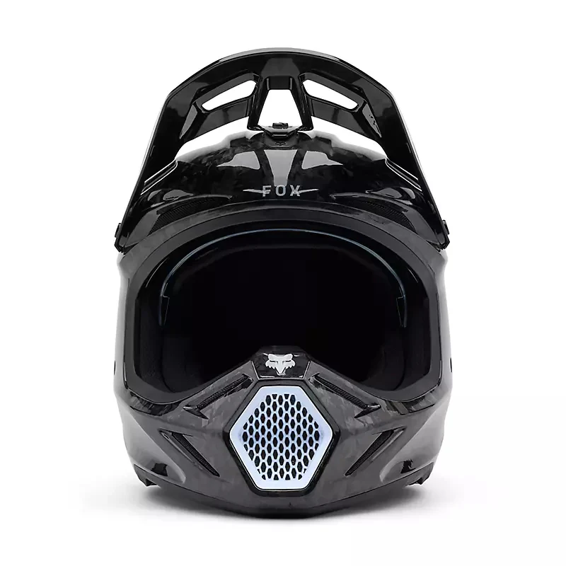 Casco Moto V3 RS Carbon Solid Negro Fox - Image 3
