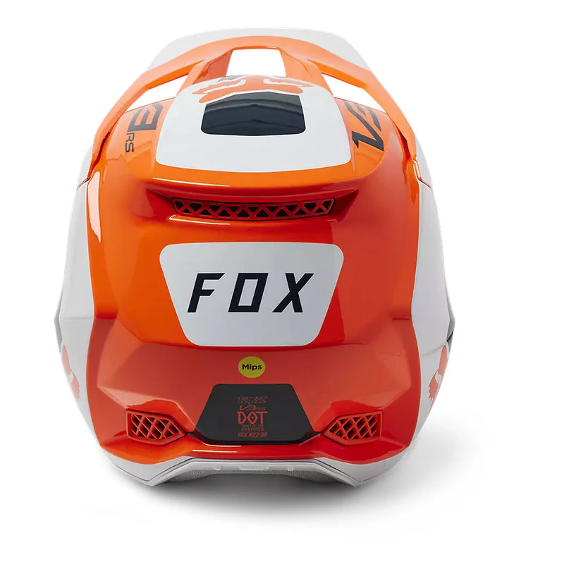 Casco Moto V3 RS Efekt Naranjo/Blanco/Azul Fox - Image 6