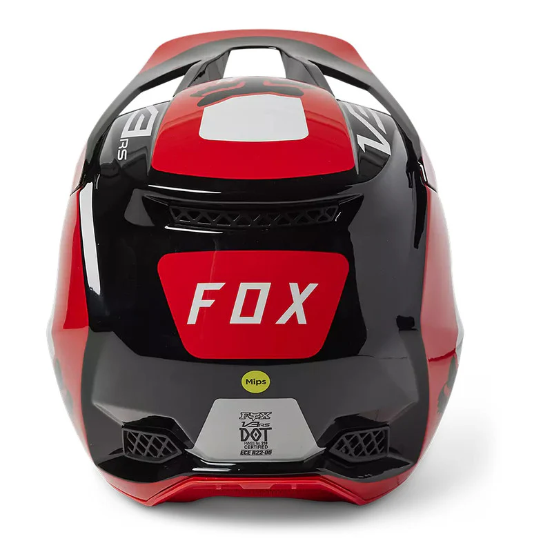 Casco Moto V3 RS Efekt Rojo/Blanco/Negro Fox - Image 6
