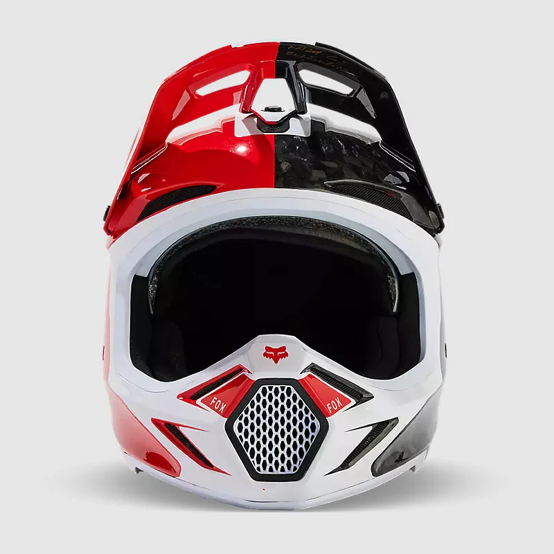 Casco Moto V3 RS Optical Rojo Fox - Image 3