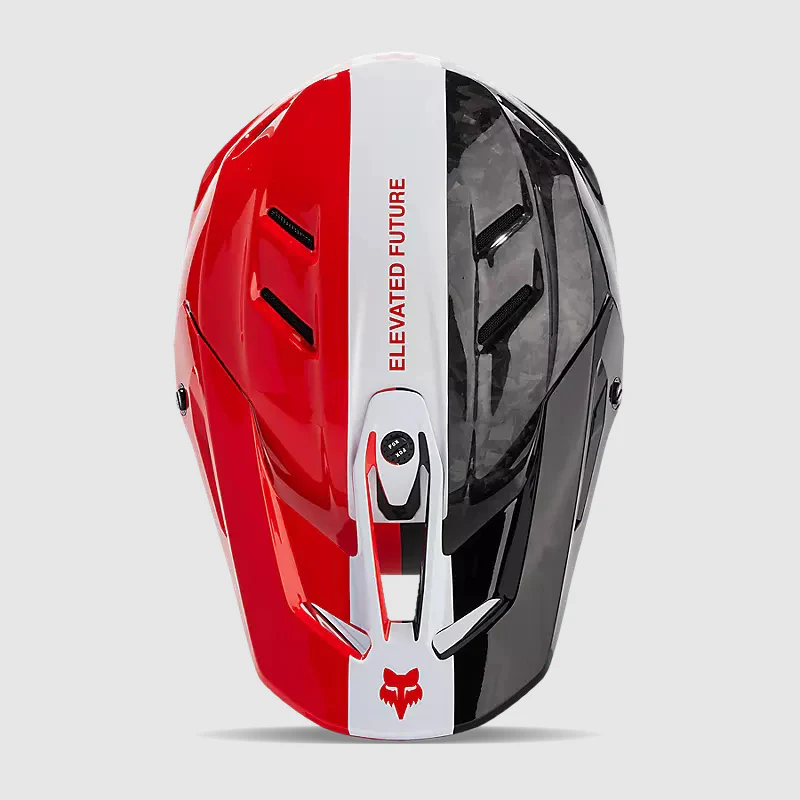 Casco Moto V3 RS Optical Rojo Fox - Image 4
