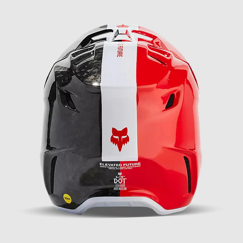 Casco Moto V3 RS Optical Rojo Fox - Image 5