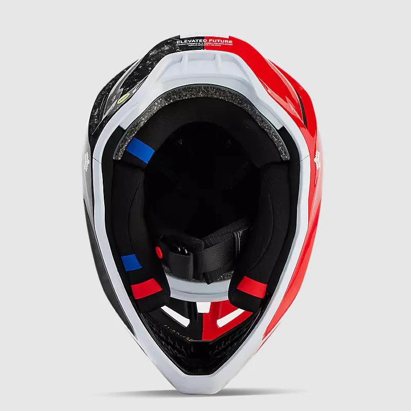 Casco Moto V3 RS Optical Rojo Fox - Image 6