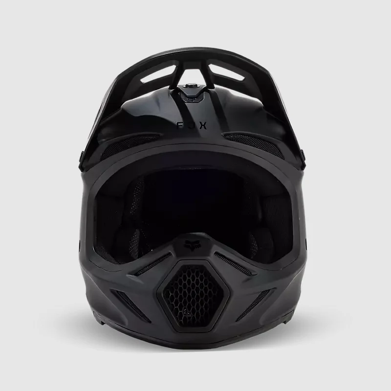 Casco Moto V3 Solid Negro Matte Fox - Image 3