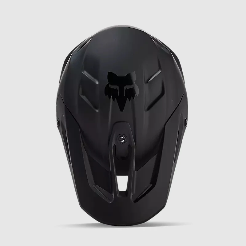 Casco Moto V3 Solid Negro Matte Fox - Image 4
