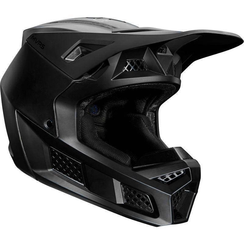 Casco Moto Fox V3 Solids Negro Matte