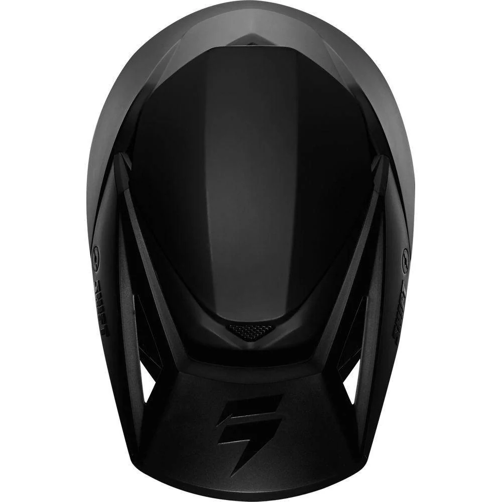 Casco Moto White Label Negro Dorado Shift - Image 4