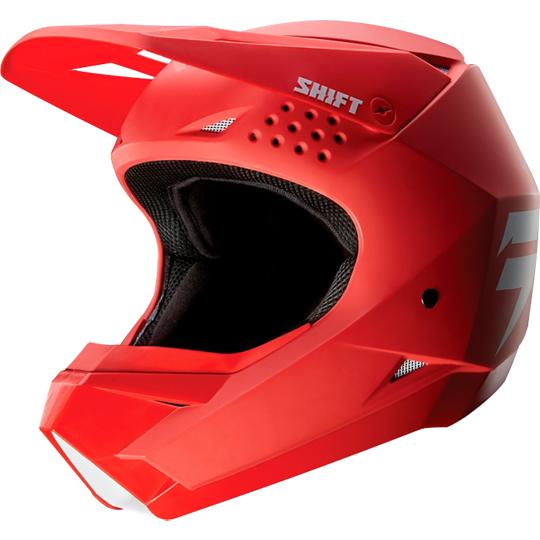 Casco Moto White Rojo Shift. - Image 2